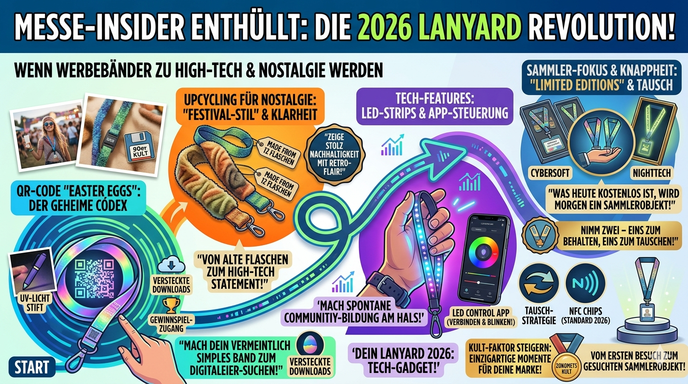 Messe-Insider packt aus: Diese Lanyard-Tricks ziehen 2026 alle Blicke