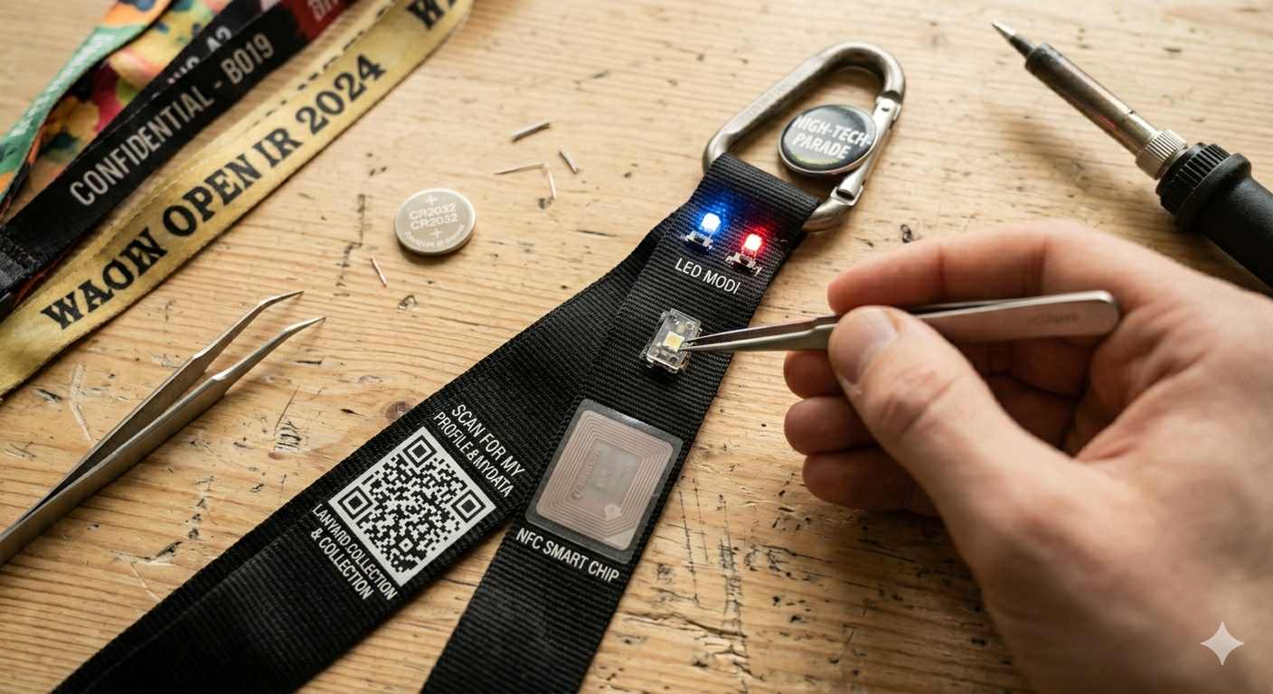 Dein erstes smartes Lanyard basteln: QR-Code bis LED in 5 Schritten